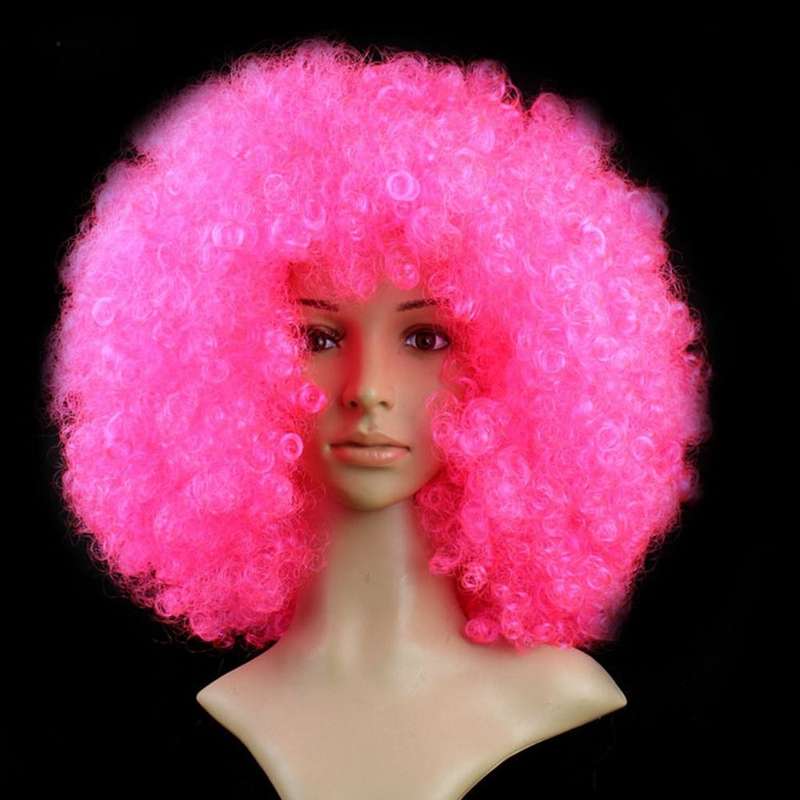 1Pc Rose Red Fashion Design Wig