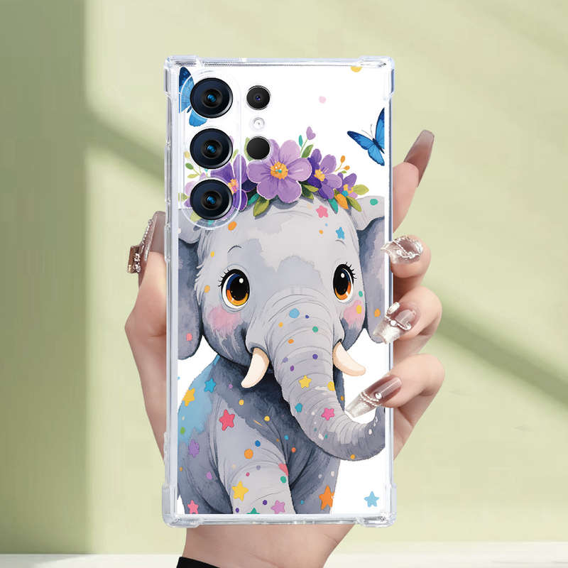 1pc Transparent For Samsung Samsung Galaxy S23 Phone Cases