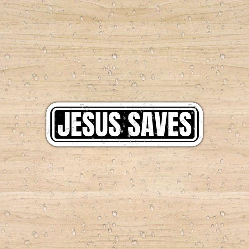 1pc Jesus Christian Themed Stickers