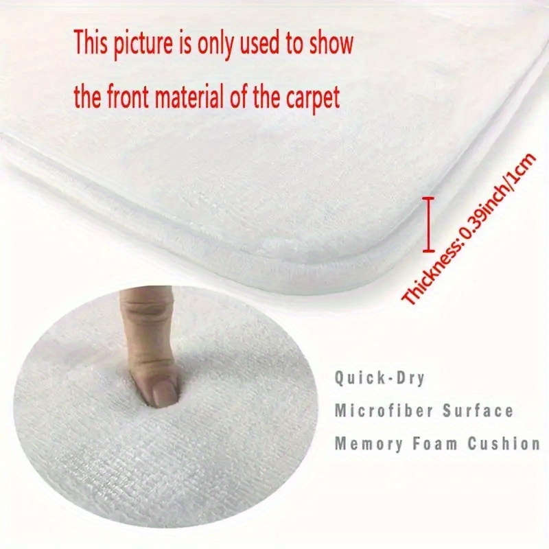 1Pc 19.6x31.4inch 50x80cm Floor Mat