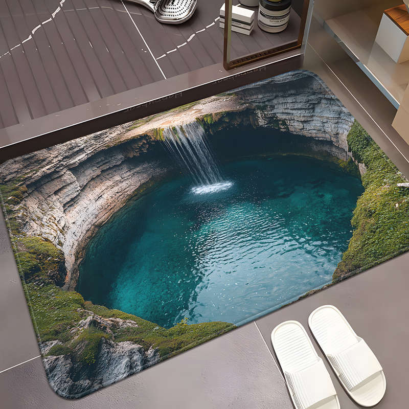 1Pc 50x80cm 19x31inch Floor Mat