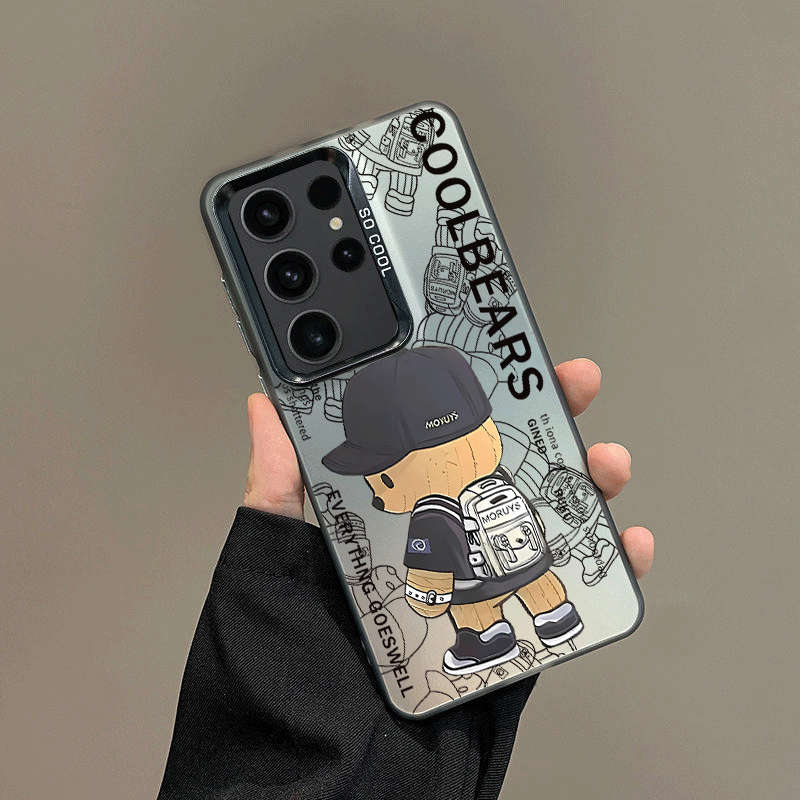 1pc Transparent Grey For Samsung Galaxy S21 FE 5G Phone Cases