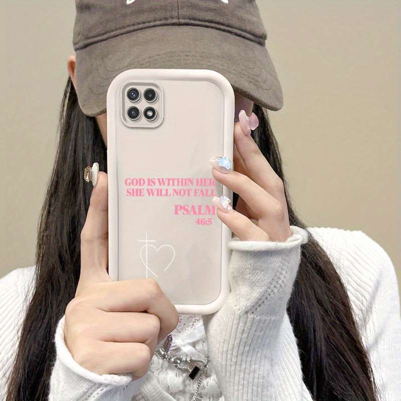 1pc Black For Samsung Galaxy A05s Phone Cases