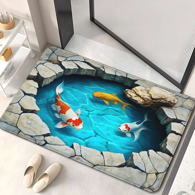 1Pc 60x90cm Floor Mat