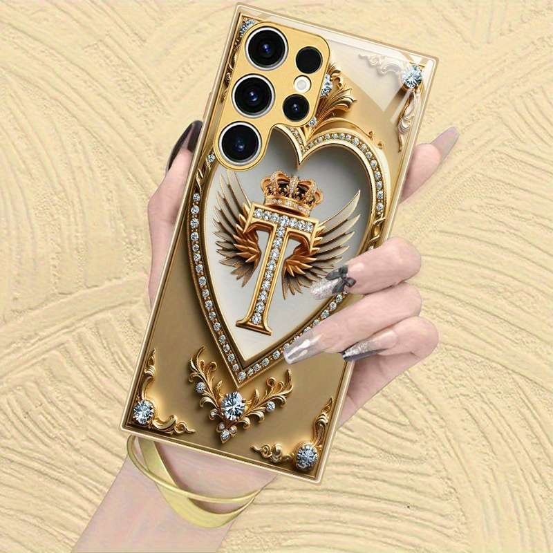 1pc Golden For Samsung Galaxy S8 Add   Phone Cases