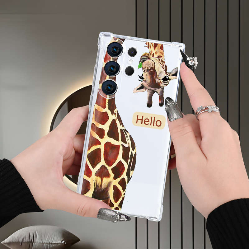 1pc Transparent For Samsung Galaxy S25 Ultra Phone Cases