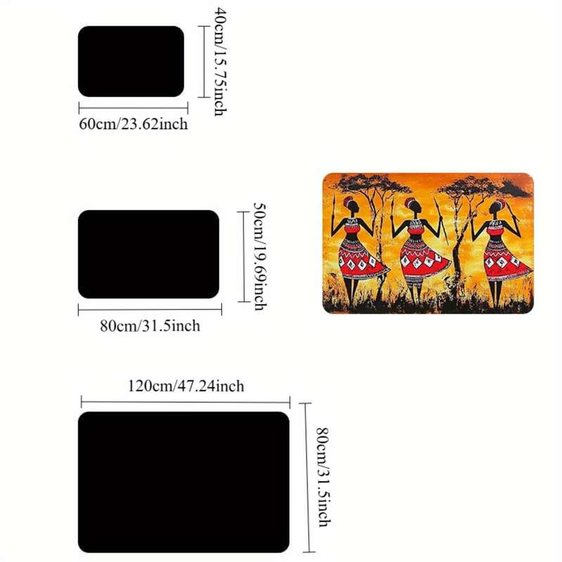 1Pc 80x120cm Floor Mat