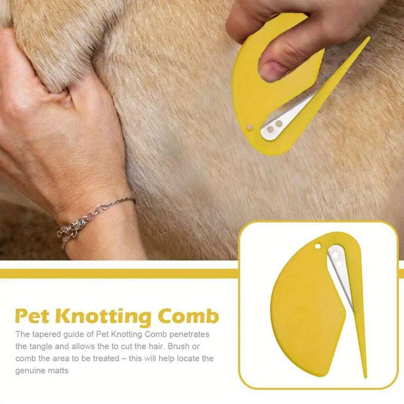 1pc Black Pet Comb