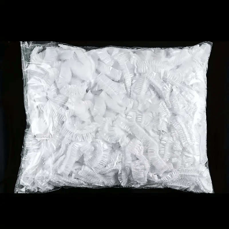 100 Pcs Food Grade Plastic Wrap Disposable