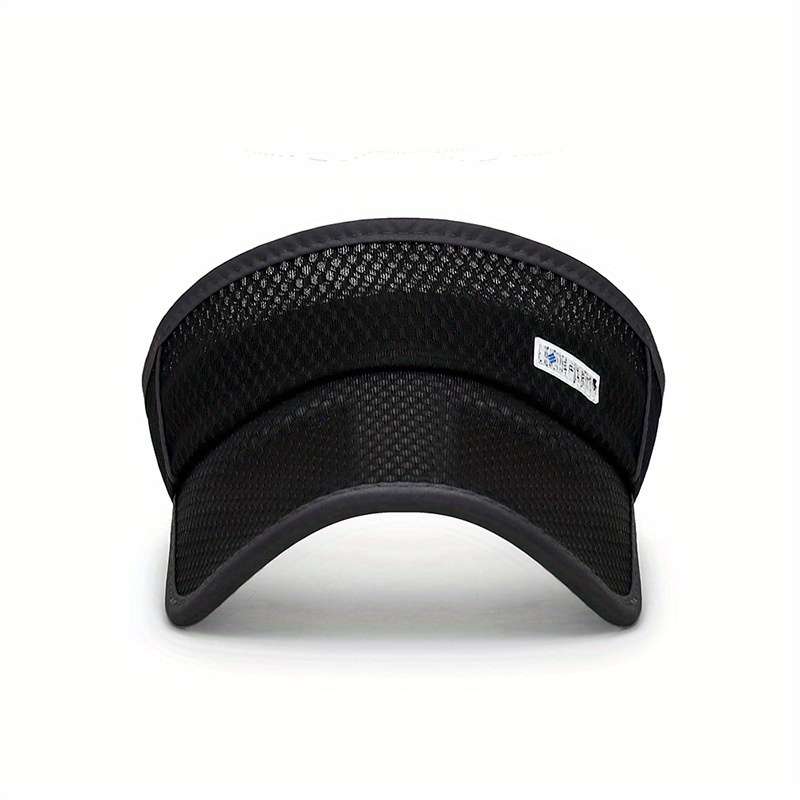 1pc Summer Extended Brim Hollow Top Hat for Men And Women Outdoor Sports Sunshade Hat with a Large