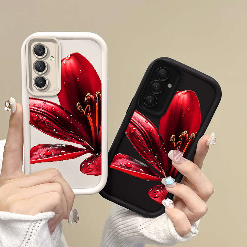 1pc Black For Samsung Galaxy M01s Phone Cases