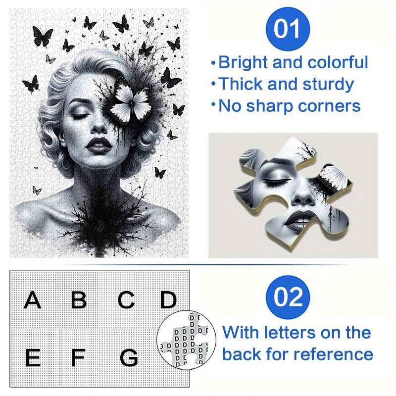 1000 Piece Paper Jigsaw Puzzle For Adults