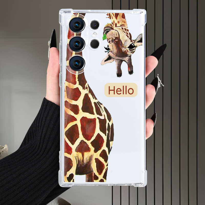 1pc Transparent For Samsung Galaxy S25 Ultra Phone Cases