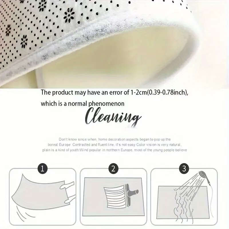 1Pc 15.75x23.62inch 40x60cm Floor Mat