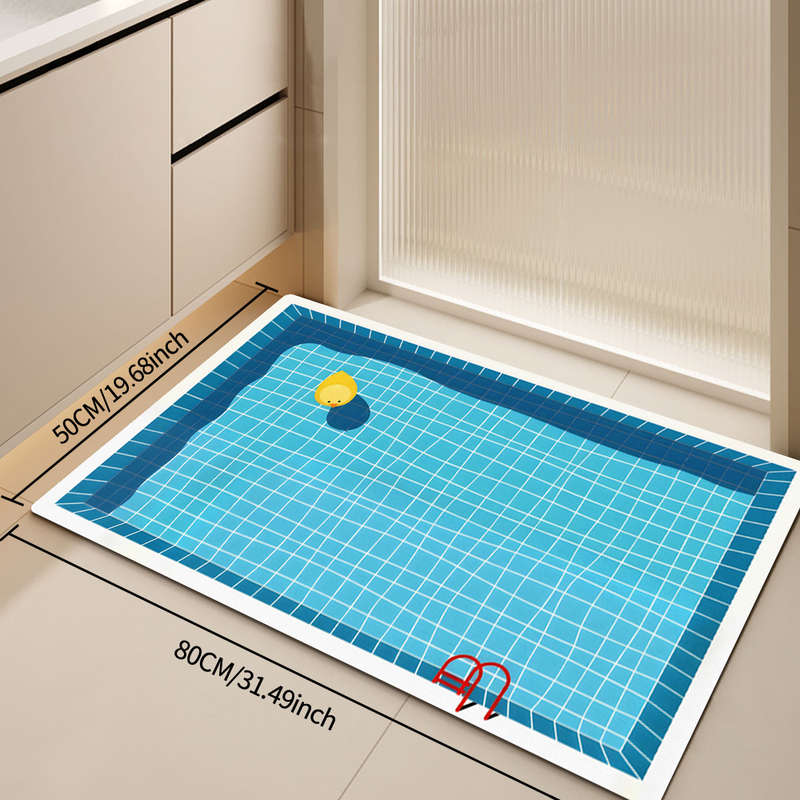 1Pc 40x60cm 15.74x23.62inch Floor Mat