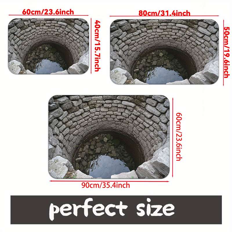 1Pc 23.6x35.4inch 60x90cm Floor Mat