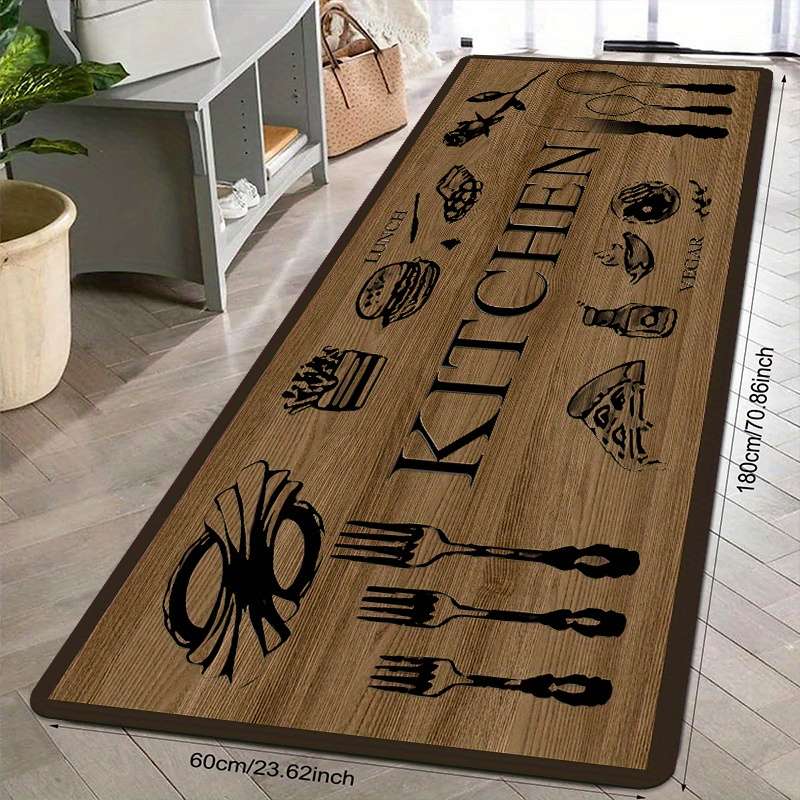 1Pc 23.6x70.9inch 60x180cm Floor Mat