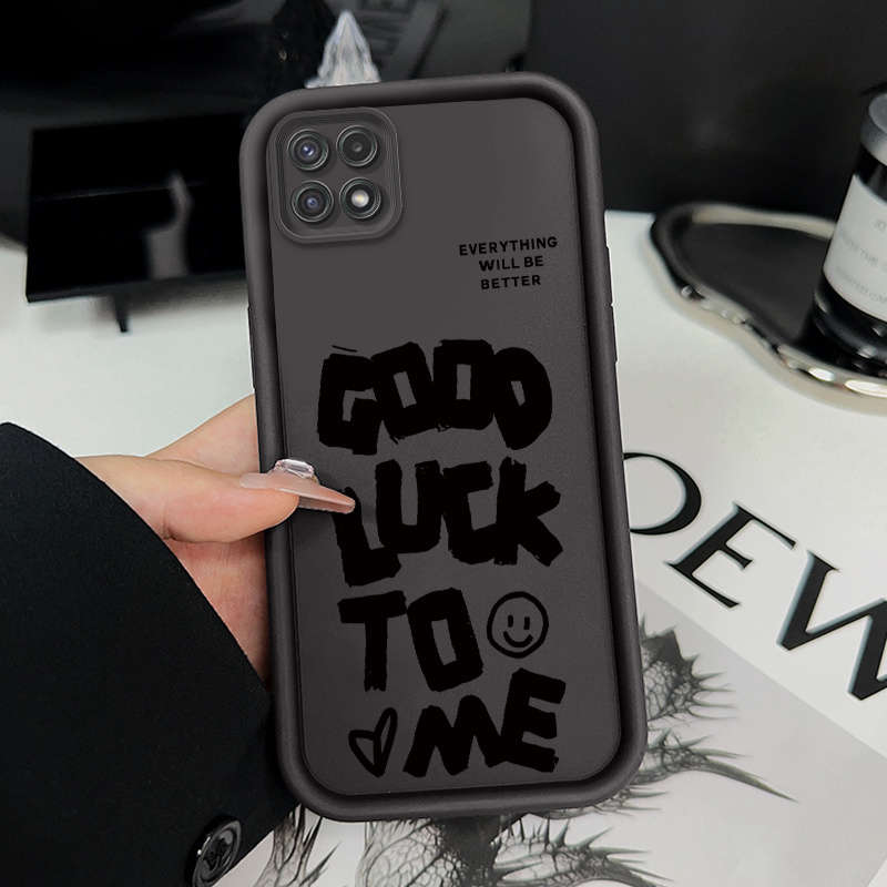 1pc A-Brown For Samsung Galaxy A05s Phone Cases