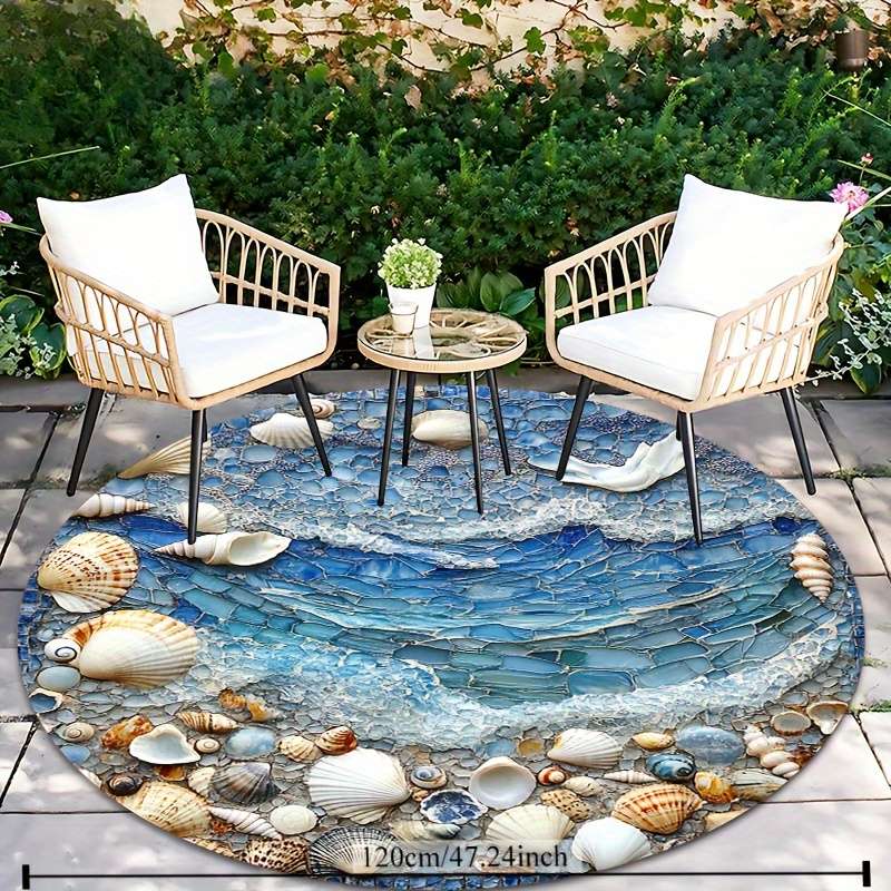 1Pc 60x60cm 23.62x23.62inch Floor Mat