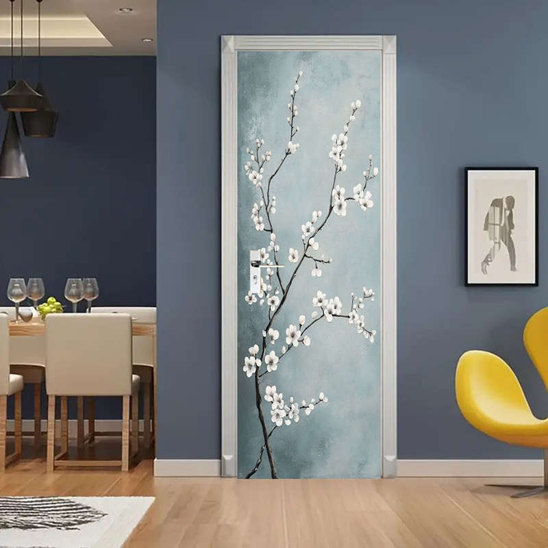 1Pc 76.96x199.9cm Door Window Sticker