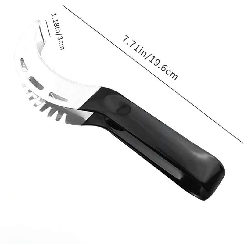 1pc Multifunctional Stainless Steel Watermelon Slicer Cutter Curved Blade Fruit Knife for Wat