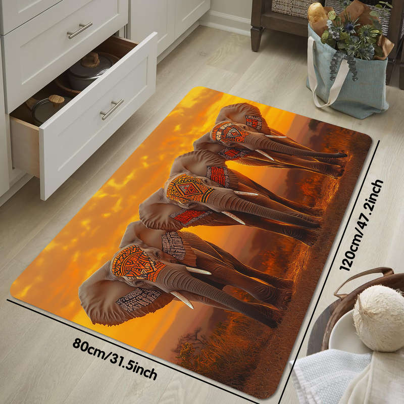 1Pc HM454 45x75cm 17.7x29.5inch Floor Mat