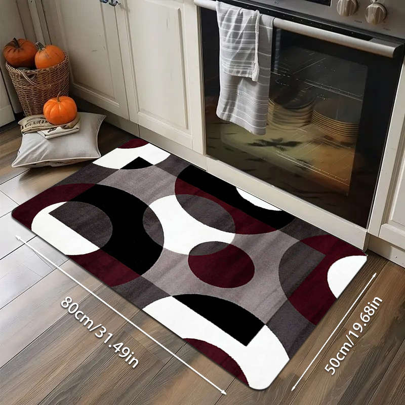 1Pc Flannel 60x160cm 23.62x62.99inch Floor Mat