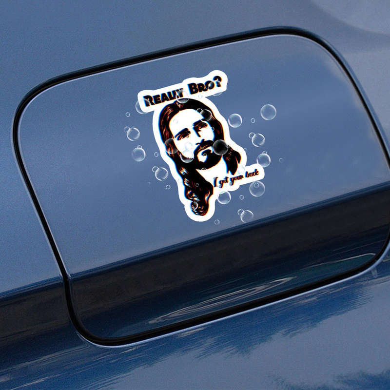 1pc Jesus Christian Themed Stickers
