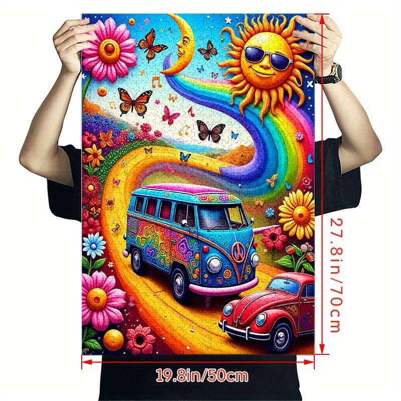 1000 Piece Mini Paper Jigsaw Puzzle