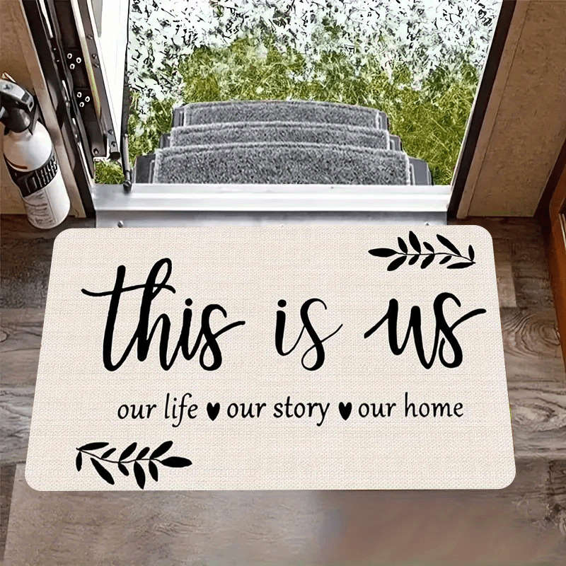 1Pc 15.75x23.62inch 40x60cm Floor Mat