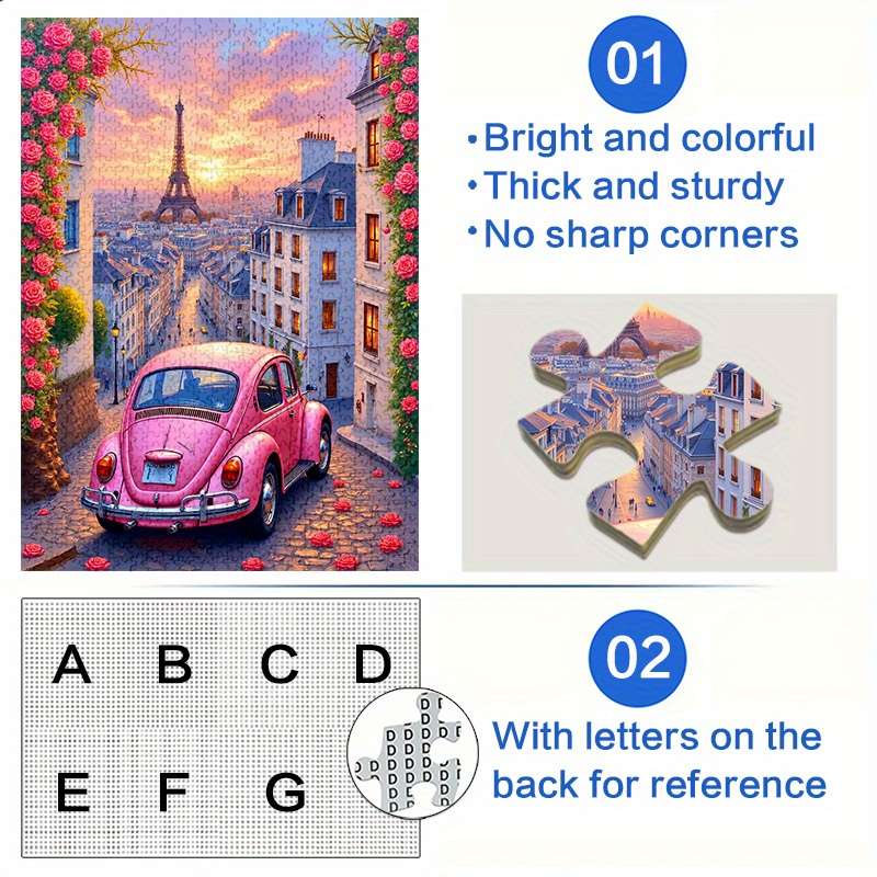 1000 Piece Paper Jigsaw Puzzle For Adults