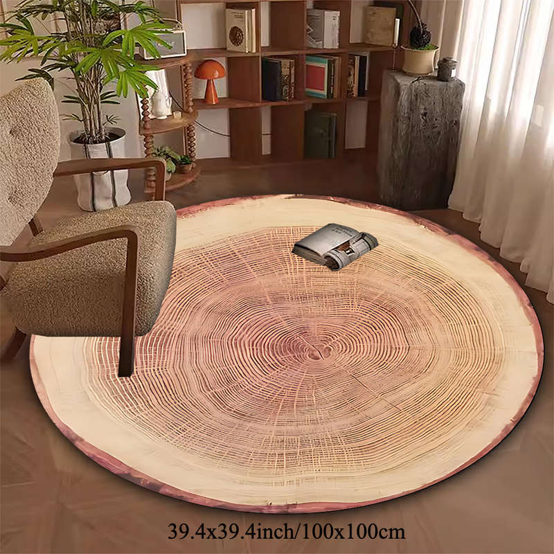 1Pc 47.24x47.24inch 120x120cm Floor Mat