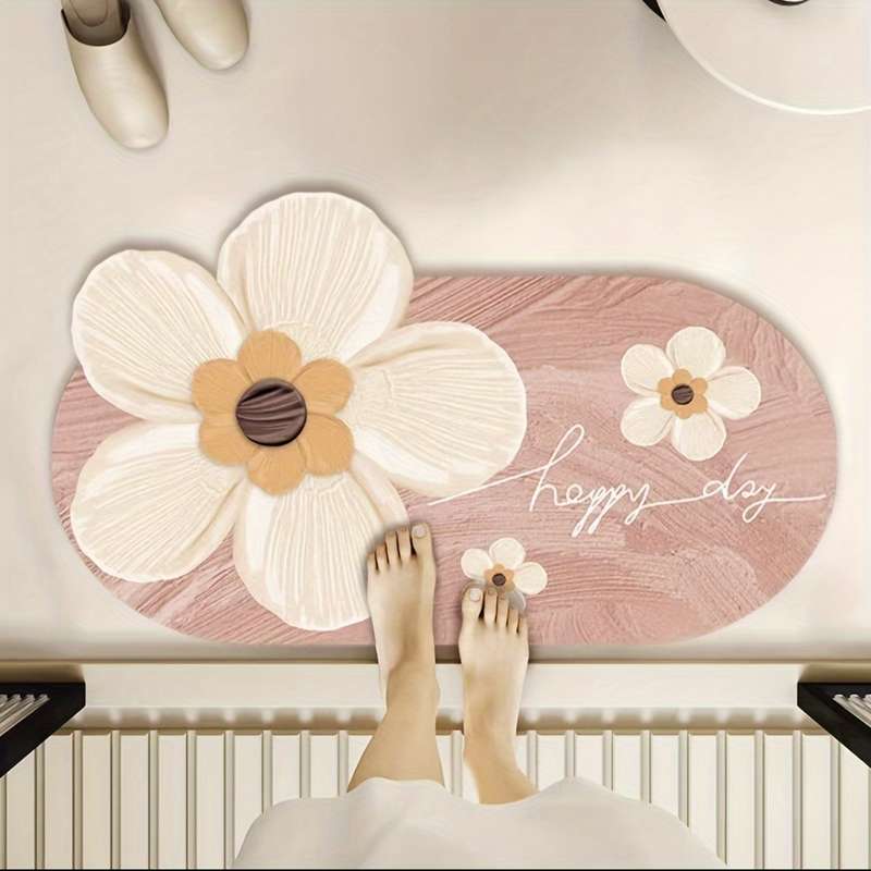 1Pc Blue 40x60cm 15.75x23.62inch Floor Mat