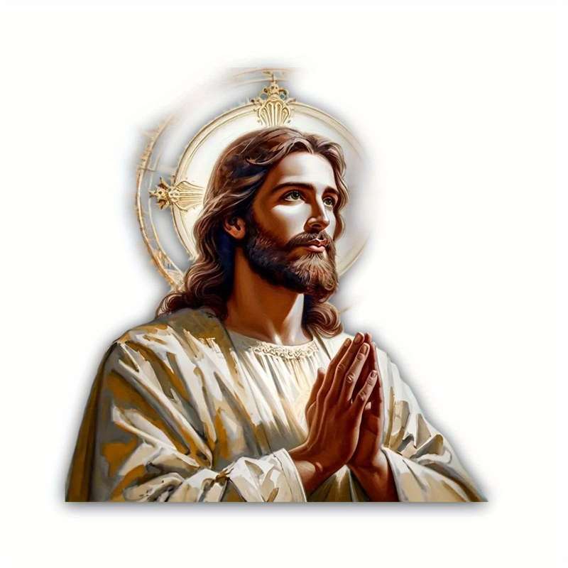 1pc Jesus Christian Themed Stickers