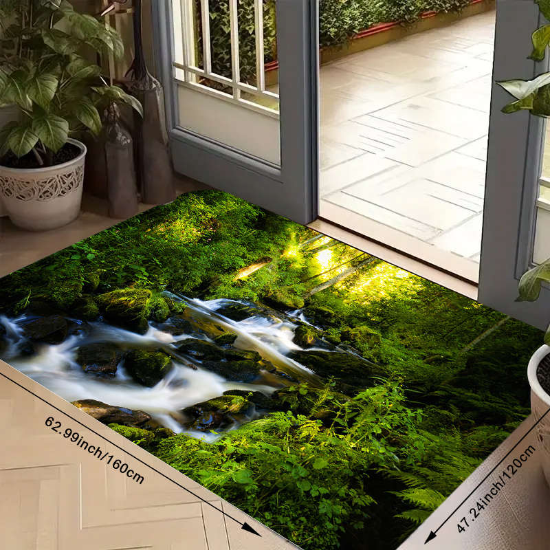 1Pc 47.24x62.99inch 120x160cm Floor Mat