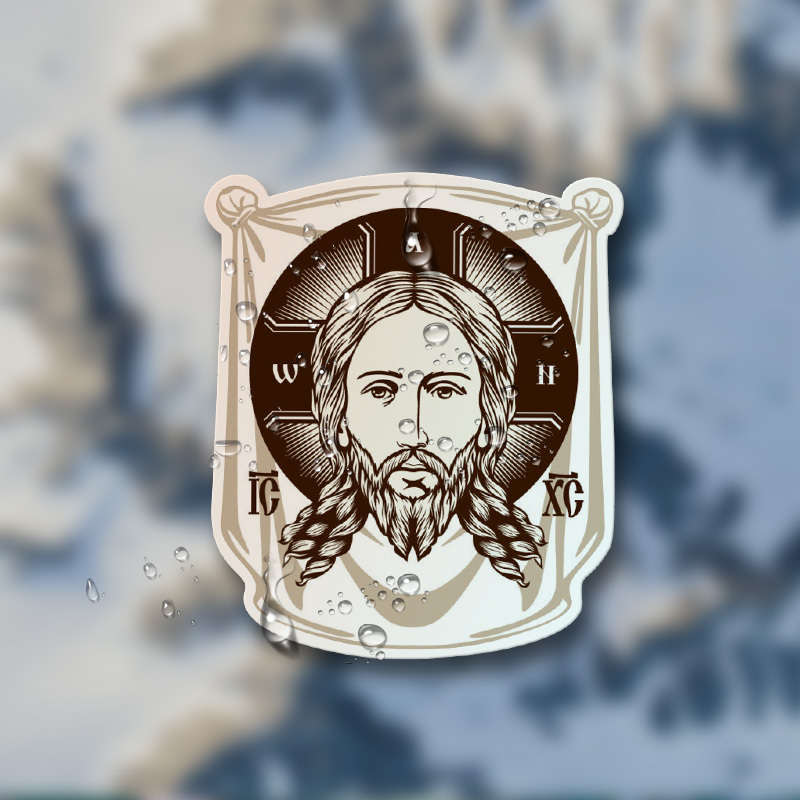 1pc Jesus Christian Themed Stickers