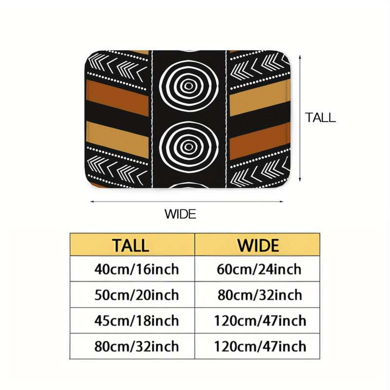 1Pc MultiColor 40x60cm Floor Mat