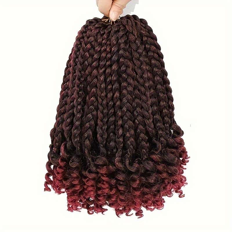 1Pc Black 25.4cm Fashion Design Wig