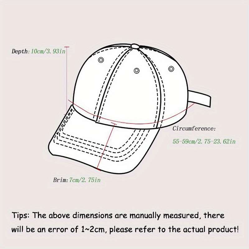 1pc HK Tan Decal 1949 Baseball Cap 100% Cotton Breathable Hat for Men Women Adjustable All-Seas