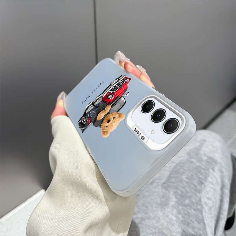 1pc White For Samsung Galaxy A50 Phone Cases