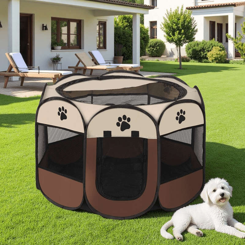 1pc Size: 91*91*58cm - Suitable for Items Dark Gray-DPet Cage