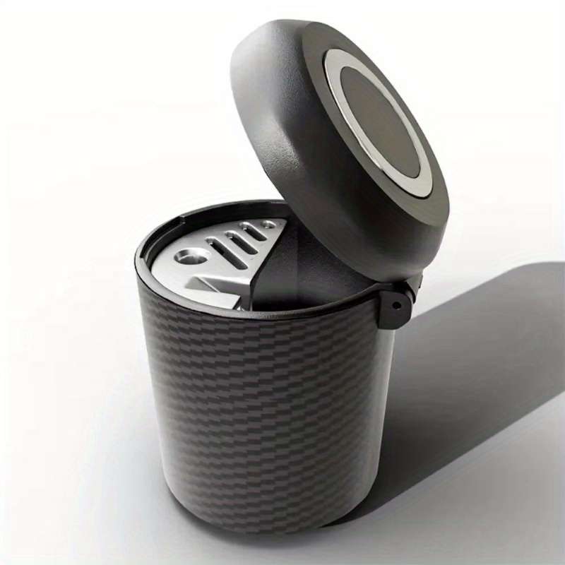 1pc Car Ashtray Portable Smokeless Car Ashtray Flame Retardant Cigarette Cup Container Cigar Ashtra