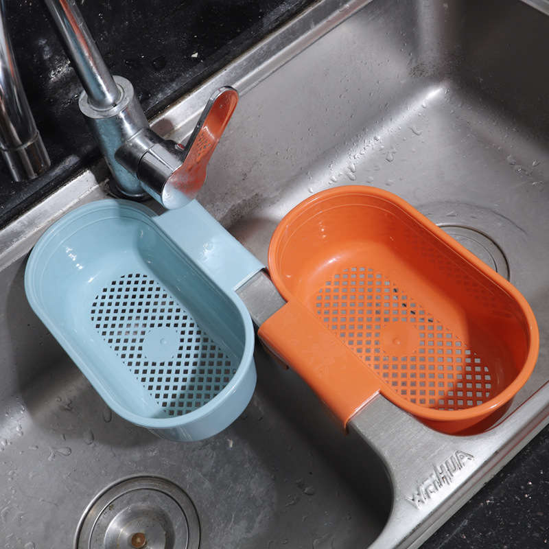 1pc Kitchen Multifunctional Drain Basket Vegetable Washing Basket Fruit and Rice Water Leak