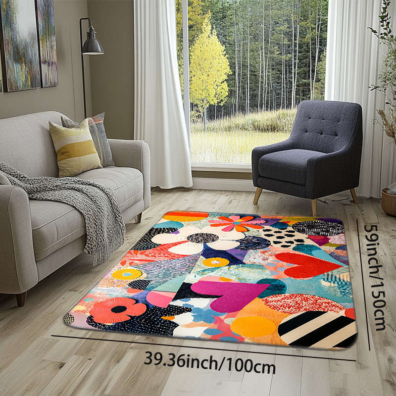1Pc 39.37x59.05inch 100x150cm Floor Mat