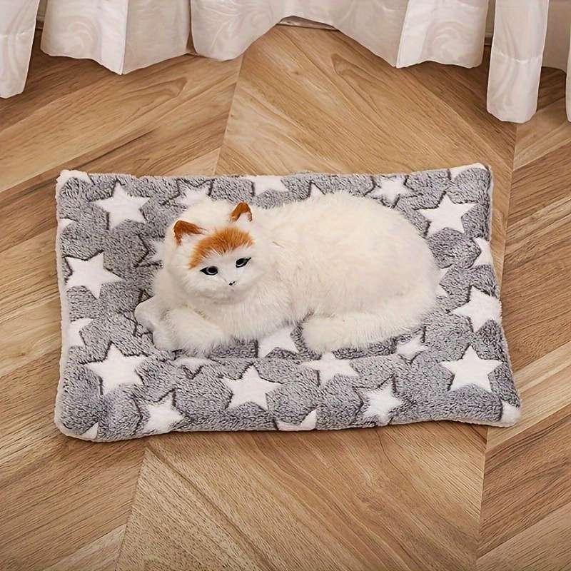 1PC Pet Mat Pink White