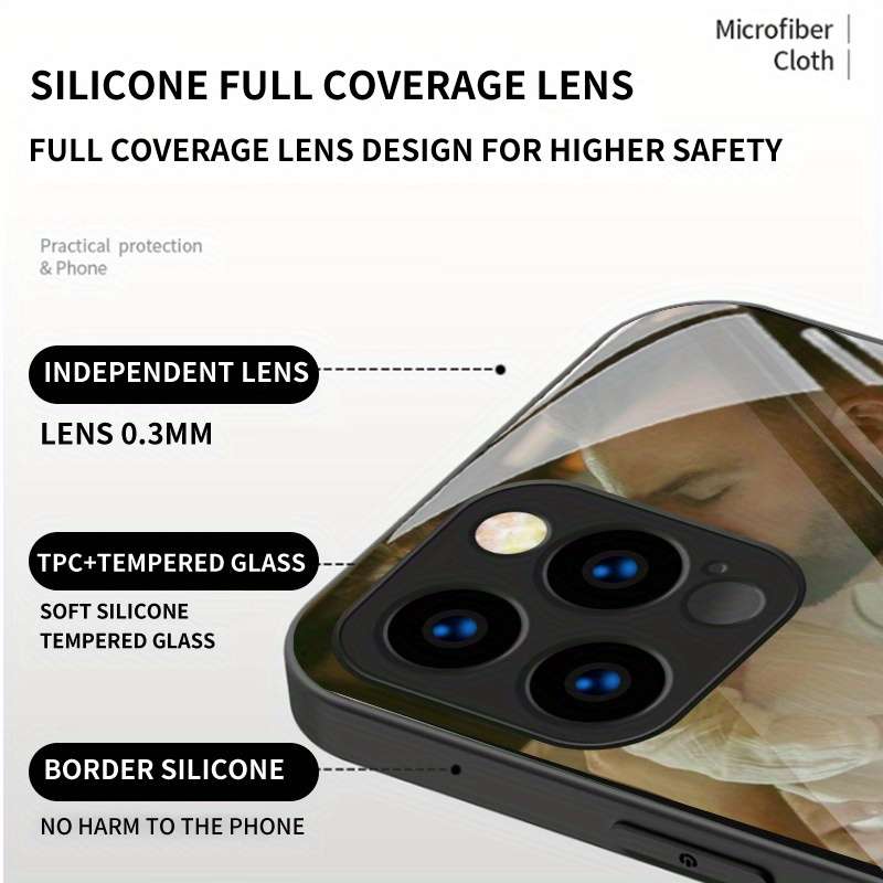 1pc Black For Samsung Galaxy A55 5G Phone Cases