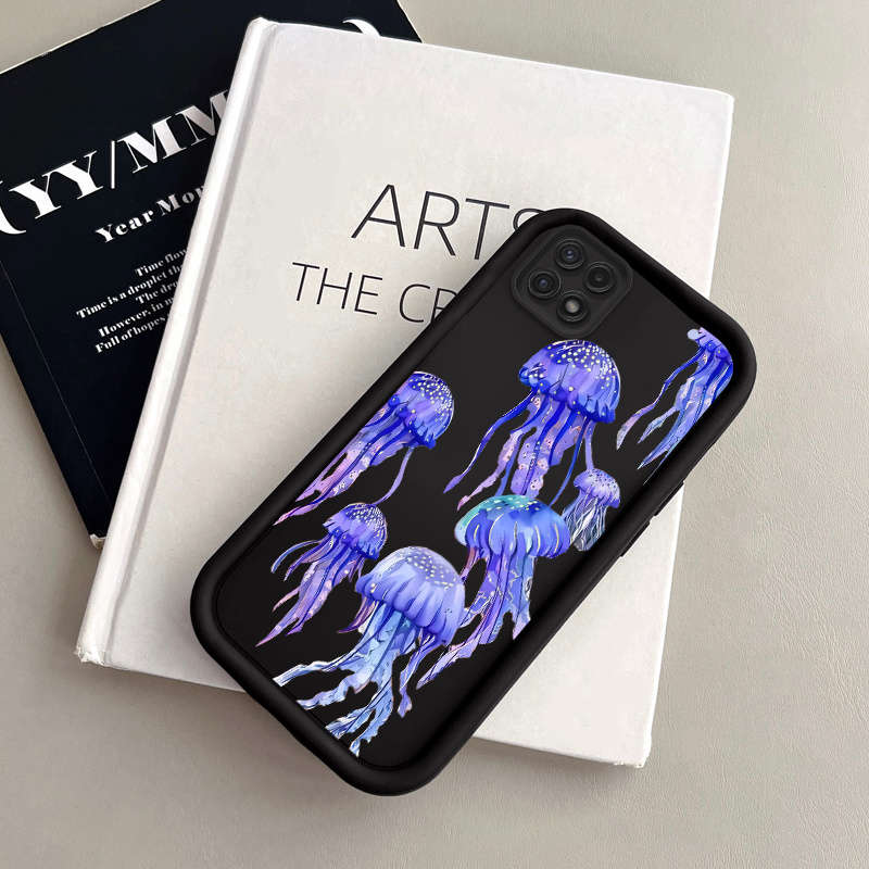1pc Black For Samsung Galaxy A06 Phone Cases
