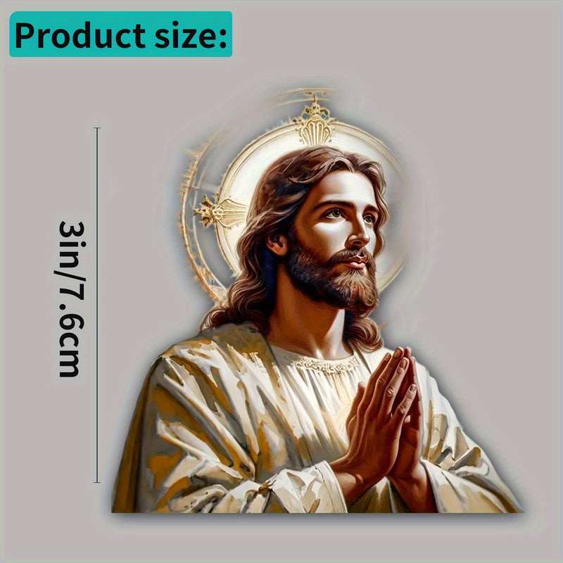 1pc Jesus Christian Themed Stickers