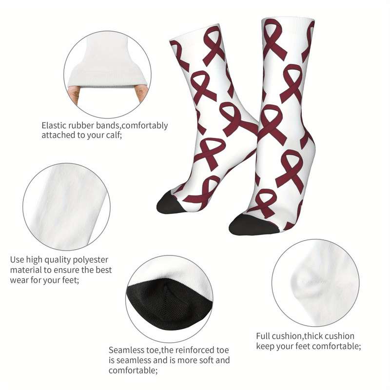 1 Pair Multicolor One Size Socks