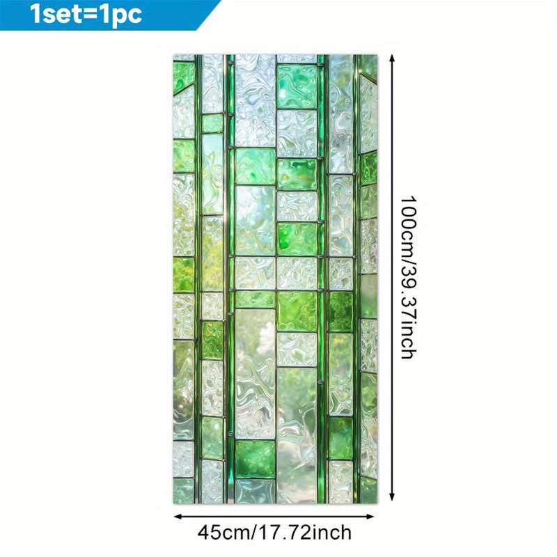 1pc 45x100cm Door Window Sticker